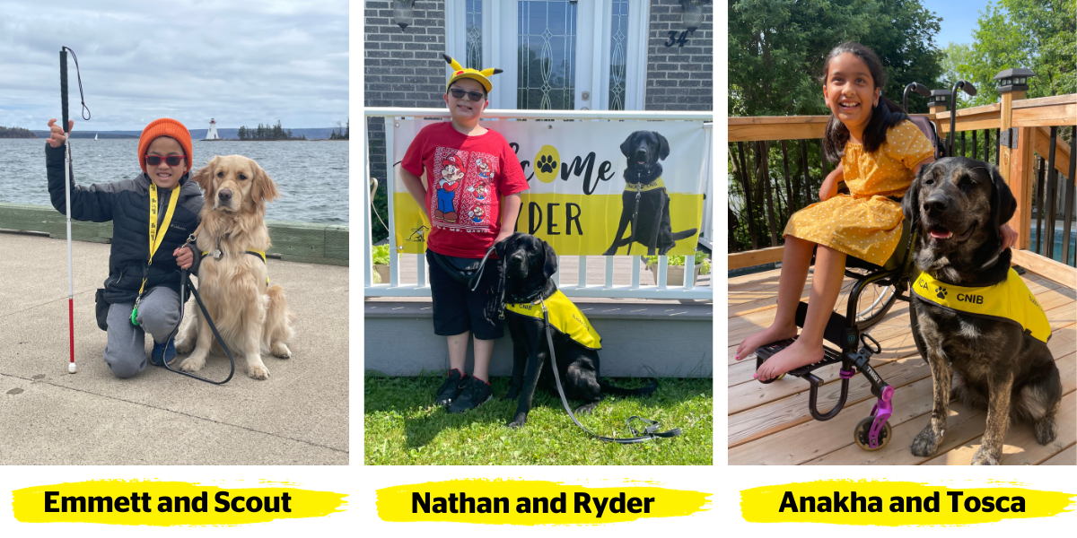 Graduates Corner Guide Dog Gazette, Fall 2023 CNIB